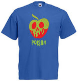 Adults Unisex Poison Apple T Shirt Wreck it Ralph