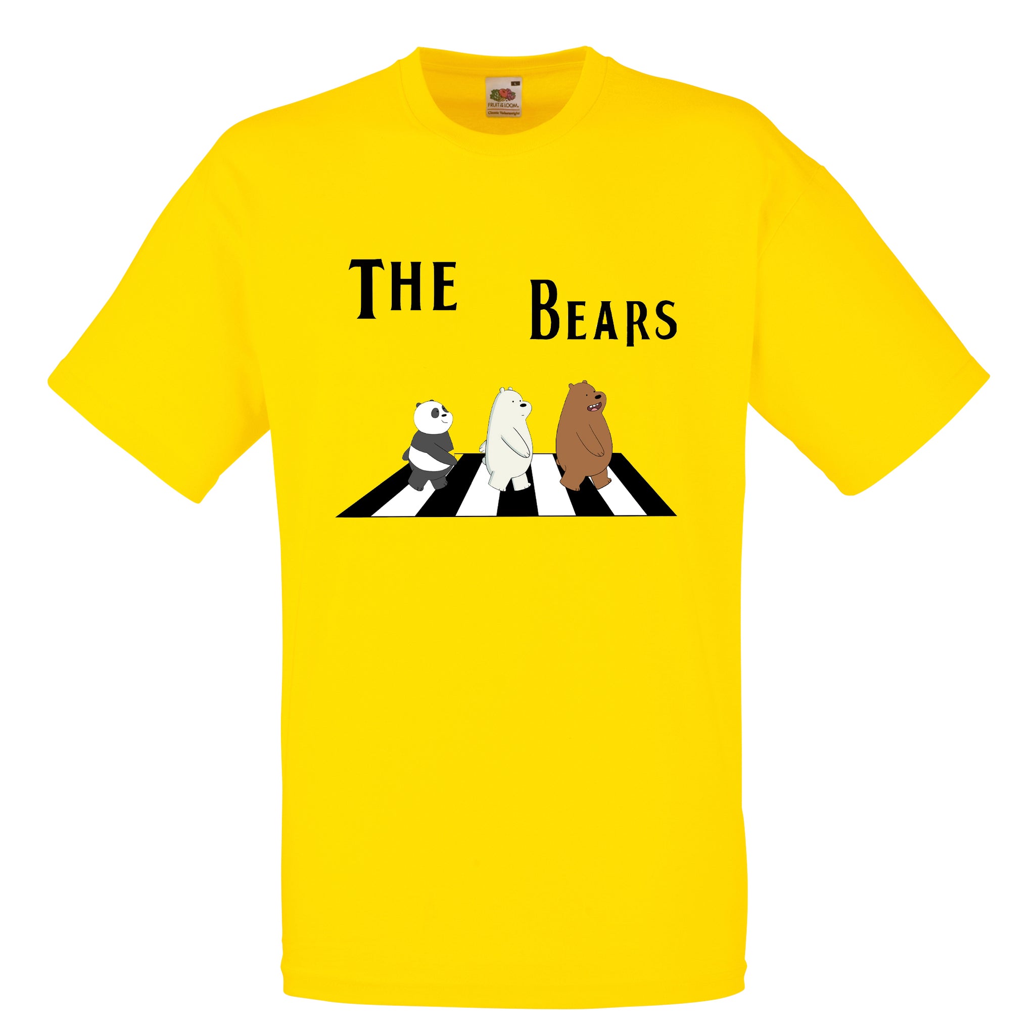 Adult We Bare Bears (Abbey Rd) T-SHIRT – Bear Printz