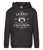 Adults Hoodie  Unisex Harry Potter" Leaky Cauldron" Black