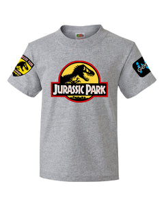 Adults Unisex "Jurassic Park Ranger"  T Shirt Available in Grey,Black,White