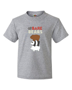 Adults Unisex We Bare Bears  T-Shirt  Many Colours