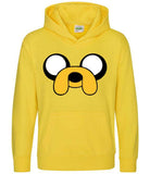 Adults Unisex Jake Adventure Time Yellow Hoodie