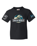 Kids Unisex "Jurassic World Security Guards"  T Shirt Avalible in Grey,Black,White