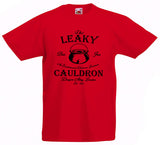 Kids Unisex "Leaky Cauldron" T Shirt Many Colours