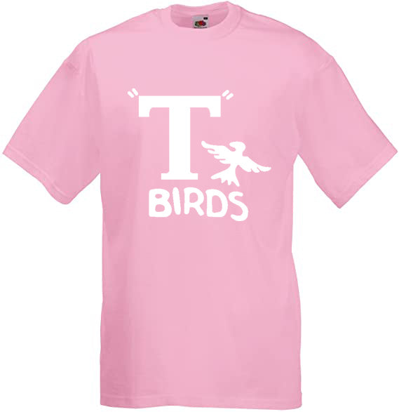 1970's Adults Original Grease T-Birds Logo T-Shirt – Bear Printz