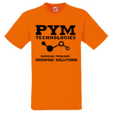 Adults Unisex "PYM TECHNOLOGIES" T Shirt Many Colours