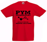 Adults Unisex "PYM TECHNOLOGIES" T Shirt Many Colours