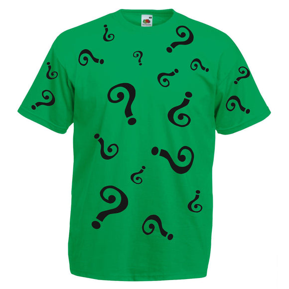 Kids Riddler T Shirt  From Batman forever 1995  Jim Careys version of the Riddler