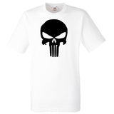 Kids Marvel "THE PUNISHER" Skull 100% Cotton T Shirt