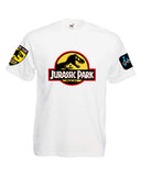 Adults Unisex "Jurassic Park Ranger"  T Shirt Available in Grey,Black,White