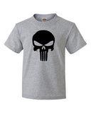 Kids Marvel "THE PUNISHER" Skull 100% Cotton T Shirt