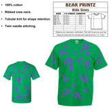 Kids Riddler T Shirt  From Batman forever 1995  Jim Careys version of the Riddler (Purple Version)