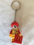 Ronald McDonald Minifigure Keyring