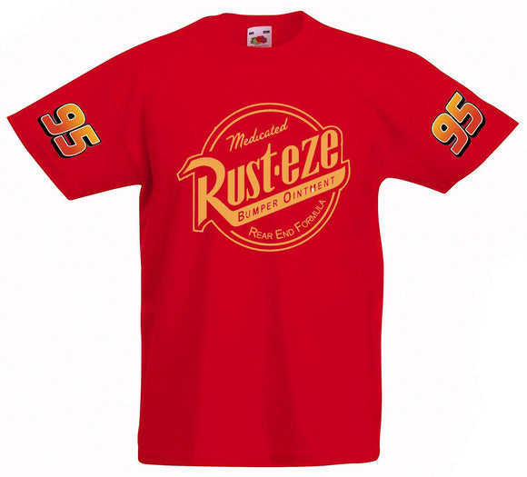 Kids Race Fans Rust-eze T Shirt  Unisex