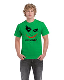 Adults Unisex "Joker" T Shirt Avalible In Green, Grey, White Cotton Shirts