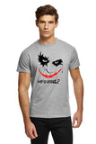 Adults Unisex "Joker" T Shirt Avalible In Green, Grey, White Cotton Shirts