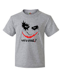 Adults Unisex "Joker" T Shirt Avalible In Green, Grey, White Cotton Shirts