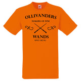 Adults Unisex "Ollivanders Wand Makers" T shirt Harry Potter Lots of Colours