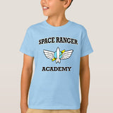 Kids Unisex Buzz Lightyears "Space Rangers Academy" T Shirt From Toy Story