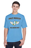 Adults  Unisex Buzz Lightyears "Space Rangers Academy" T Shirt From Toy Story