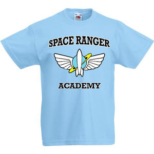 Adults  Unisex Buzz Lightyears "Space Rangers Academy" T Shirt From Toy Story