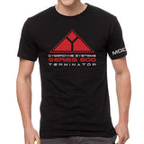 Adults Unisex Cyberdyne Systems Terminator Straight Cut T Shirt