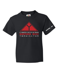 Adults Unisex Cyberdyne Systems Terminator Straight Cut T Shirt