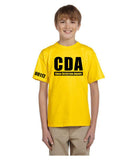 Kids Monsters,Inc CDA T-Shirt With Number on Left Hand Sleeve