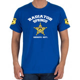 Adults Unisex Sheriffs T Shirt From Disney's Cars