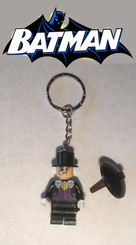 Penguin Minifigure Keyring