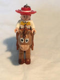 Toy Story Jesse and Bullseye Minifigure Keyring