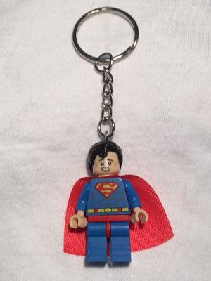 Superman Minifigure Keyring