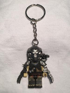 Predator Minifigure Keyring