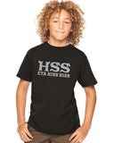 Kids Unisex Monsters Inc "ETA Hiss Hiss" Fraternity T Shirt