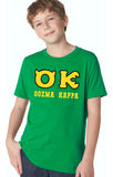 Kids Unisex Monsters Inc "OOZMA KAPPA" Fraternity T Shirt