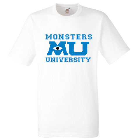 monsters u shirt Adults Unisex "Monsters University" T Shirt Many Colours – Bear Printz